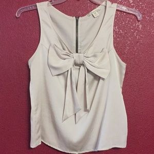 Forever 21 Top with Bow - Size S